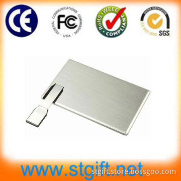 Your Logo Credit Card USB Flash Drive Metal USB USB Flash